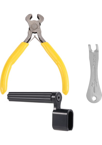3pcs Gitar Onarma Bakım Aracı Gitar String Sinkeri, Gitar Köprüsü Pimleri Çekme Çıkartma, Guitar String Kesici Pension Tel Çekme (Yurt Dışından) fiyatları