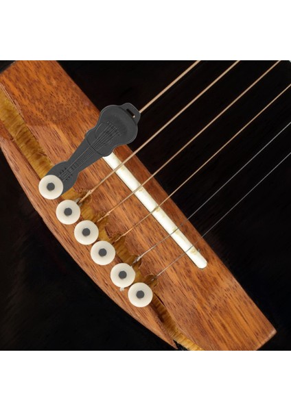 36 Adet Akustik Gitar Köprüsü Pimleri Beyaz ve Siyah Dergiler Gitarda 1 Parça Köprü Pimi Çekme Çıkarma (Yurt Dışından) indirimleri