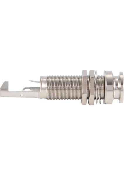 A1347 1 Parça Gitar Bas Uç Pimi Çıkış Jack 1/4 Inç Mono Veya Stereo Uygulamalar Gümüş (Yurt Dışından)