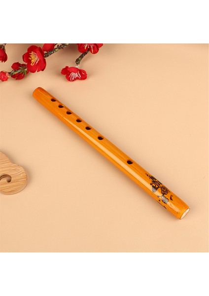 10 Paket Çinli 6 Delikli Bambu Flüt Kaydedici Klarnet Öğrenci Müzik Aleti Ahşap Renk (Yurt Dışından) modelleri