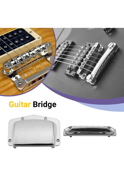 1 Teisco Harmony Kay Gitar Için Sabit Ayarlanabilir Köprü Kuyruk Parçasını Ayarlayın (Yurt Dışından) indirimleri