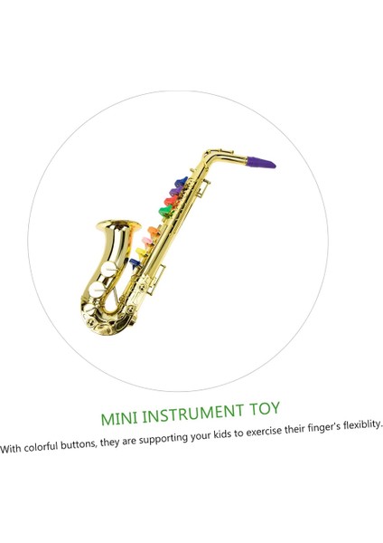 Saksafon Çocuk Müzik Enstrümanı Çocuk Simülasyon Müzik Enstrümanı Sekiz Ton Saksafon Evi Müzik (Yurt Dışından) fırsatları