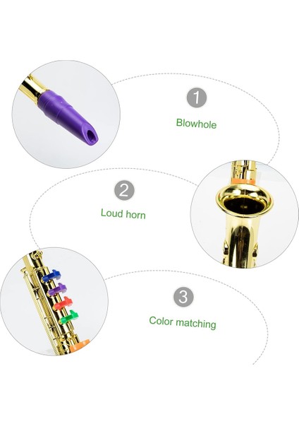 Saksafon Çocuk Müzik Enstrümanı Çocuk Simülasyon Müzik Enstrümanı Sekiz Ton Saksafon Evi Müzik (Yurt Dışından) indirimleri