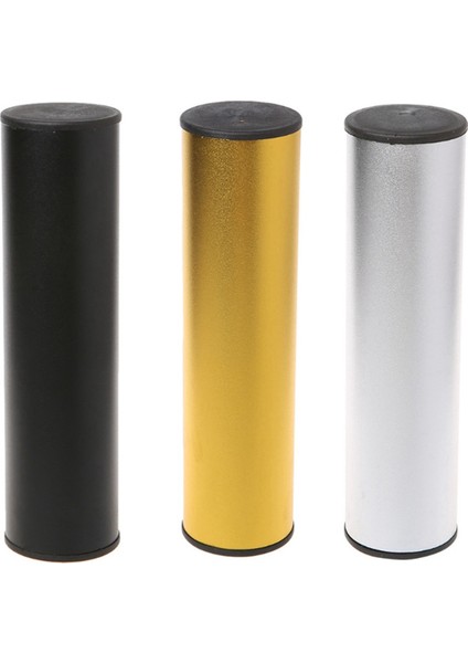 Profesyonel Paslanmaz Çelik Silindir Kum Shaker Ritim Müzik Aletleri Bant Eşliğinde Perküsyon, Siyah (Yurt Dışından) modelleri