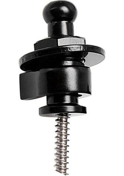 Gitar Kayış Kilitli Metal Bas Saplamalar Anti-Offguitar Kilitleri Siyah (Yurt Dışından)