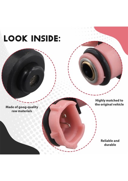 Yakıt Enjektörü 565CC Yedek Yakıt Besleme Nozul 16611-AA510 195500-3910 Subaru Stı Wrx Forester (Yurt Dışından) indirimleri