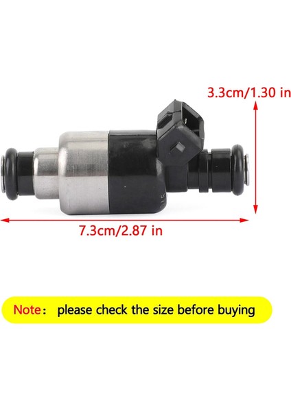 1998-2000 Mercruiser Sterndrive 454 Bb 25180245 802632T Için 1 Adet Yakıt Enjektörleri (Yurt Dışından) modelleri