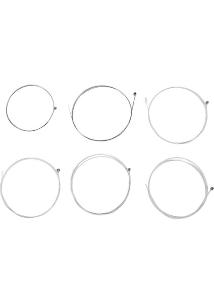 Irin A104 Akustik Gitar Dizeleri 6pcs/set Bakır Alaşım Gümüş Kaplama Dize Gitar Parçaları Değiştirme 0.010-0.047 (Yurt Dışından)