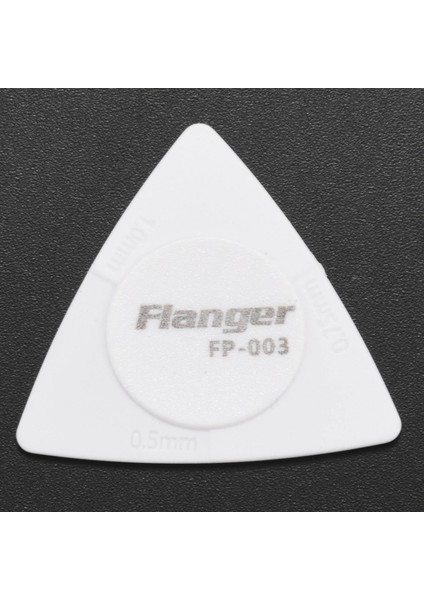 Flanger 10PCS Üçgen Guitar Seçimleri 1.0 0.75 0.5 mm Kalınlık Pc + Abs Malzeme Antislip Stil Beyaz (Yurt Dışından) fırsatları