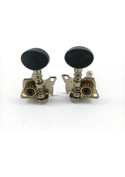 4 Adet Metal Açıldı Ukulele Uke Tuning Mandallar Tunerler Yuvarlak Kap Siyah (Yurt Dışından) fırsatları