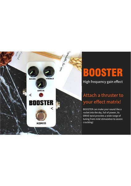 Kokko Elektro Gitar Efektleri Pedallar Kompresörler Mini Tuner Gitar Overdrive ve Temiz Faders Gitar Aksesuarları (Yurt Dışından) modelleri