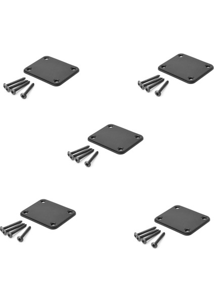 Siyah Elektro Gitar Takviye Plakası Elektro Gitar Takviye Plakası Bağlantı Plakası (Yurt Dışından)