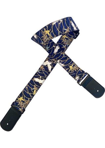 Evrensel Kişiselleştirilmiş Gitar Kayışları - Elektro Gitar Kayışları, Halk Gitar Kayışları, Mavi (Yurt Dışından) indirimleri