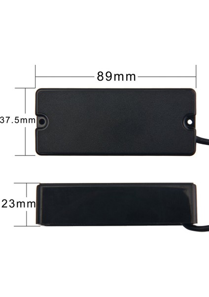 Siyah 4 Dize Bas Gitar Pikap Pasif Köprü ve Boyun Toplama, 4 Tel (Yurt Dışından) fırsatları