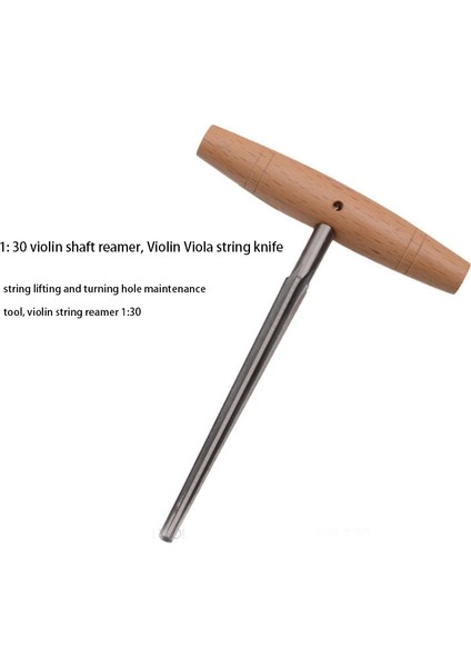 Peg Reamer Keman 1:30 Konik Keman String Hole Onarım Aracı (Yurt Dışından) indirimleri