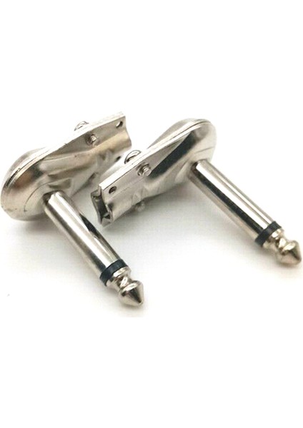 1/4 Inç Sağ Açı Fişleri Ts Hoparlör Kabloları Için Mono Düz Düşük Stil, Yama Kabloları 1/4 Inç Fono 6.3mm Telefon Fişi - 10 Paket (Yurt Dışından) fiyatları