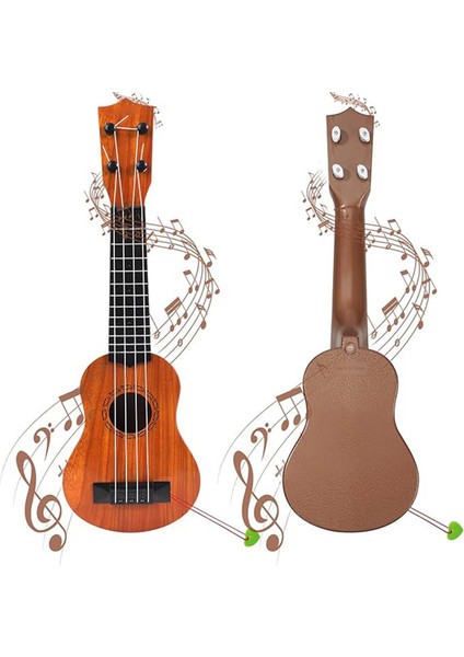 17 Inç Çocuk Ukulele Gitar 4strings Mini Gitar Çocuklar Müzik Aletleri Oyuncaklar Için Seçimler Için Toddler Çocuk Kızlar, B (Yurt Dışından) fırsatları