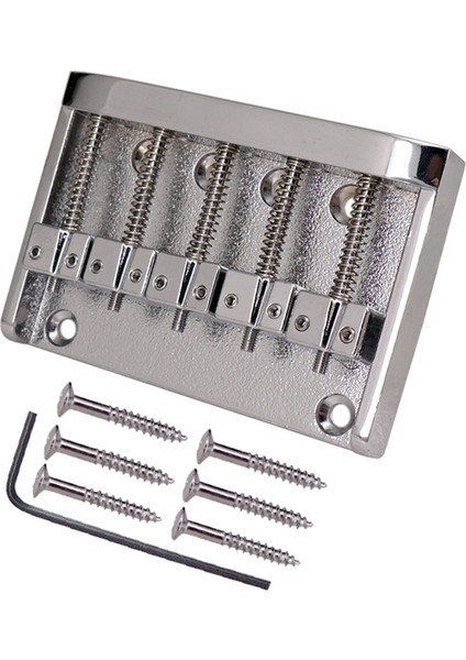 Bas Gitar Eyer Için Bir Set 5 Dizeler Bas Köprüsü (Yurt Dışından)