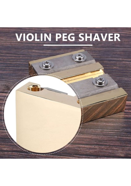 Keman Onarımı Peg Araçları, 3/4-4/4 Boy Boyun Kakaraları Tıraş Alın Kesme Pegs Keman Yapım Araçları (Yurt Dışından) fırsatları