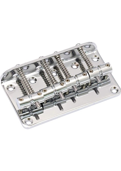 Sert Kuyruk Sabit Bas Gitar Köprüsü 4 String Caz Bas Veya Hassas Bas Tarzı Bas Gitar Üst Yük Kromu ile Uyumlu (Yurt Dışından)