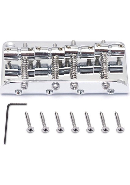 Sert Kuyruk Sabit Bas Gitar Köprüsü 4 String Caz Bas Veya Hassas Bas Tarzı Bas Gitar Üst Yük Kromu ile Uyumlu (Yurt Dışından) modelleri