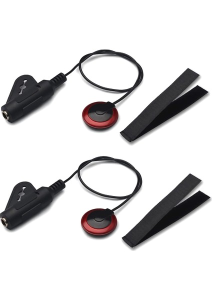 2pcs Kontak Mikrofon Pikap Eq Smd Enstrüman Pikap Gitar Keman Banjo Ukulele Aksesuarları-B (Yurt Dışından)