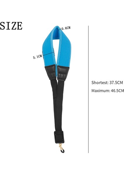 Saksafon Askısı Ayarlanabilir Tek Omuz Boyun Kayışı, Emek Tasarrufu Sağlayan Omuz Askısı, Siyah Çalıyor (Yurt Dışından) fiyatları