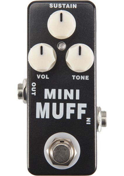 Mosky Mini Muff Fuzz Distorsiyon Elektro Gitar Etkisi Pedalı (Yurt Dışından)
