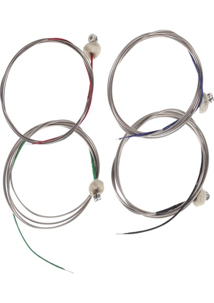 4pcs/set Dik Bas Dizeleri Çift Bas Dizeleri 4/4 3/4 1/2 1/4 1/8 Boyut 1. (Yurt Dışından) fırsatları