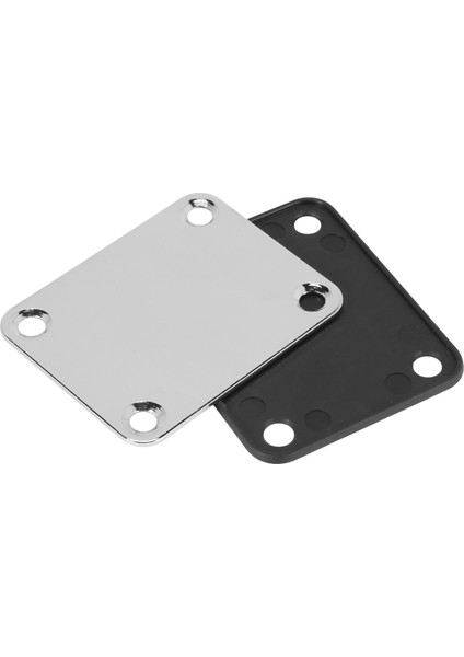 2 Adet Gitar Metal Boyun Plakaları Strat Tele Tarzı Elektro Gitar Değiştirme, Krom Için Plastik Paspaslı (Yurt Dışından) fırsatları