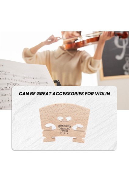 Ayarlanabilir Keman Köprüsü Akçaağaç, 4/4 Boyut Keman Için 4/4 Boyut Keman Takılı Köprü Parçaları (Yurt Dışından) fiyatları