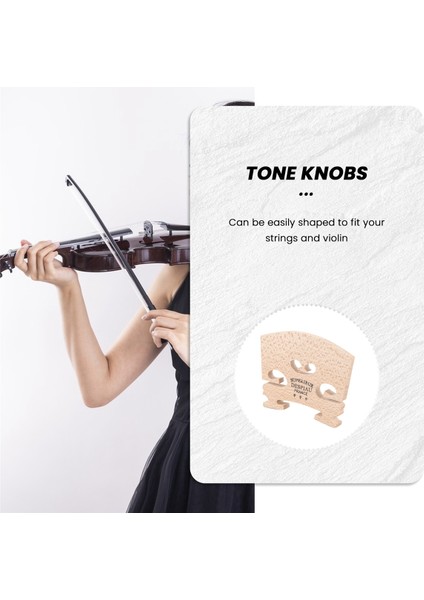 Ayarlanabilir Keman Köprüsü Akçaağaç, 4/4 Boyut Keman Için 4/4 Boyut Keman Takılı Köprü Parçaları (Yurt Dışından) modelleri