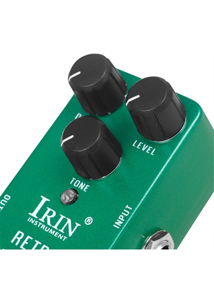 Irin Efekt Elektro Gitar Etkisi Pedalı Gerçek Baypas Pedalı Metal Muhafaza Gitar Aksesuarları (Retro Overdrive) (Yurt Dışından) modelleri