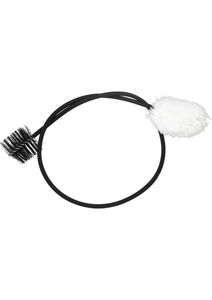 Saksafon Bükülmüş Boyun Iç Boşluk Çift Uçlu Naylon + Pamuk Temizleme Fırçası 50 Cm, Rüzgar Alet Boşluk Temizleme Fırçası (Yurt Dışından)