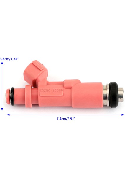 4pcs Yeni Yakıt Enjektörleri 23209-75080 23209-79135 Toyota Için 4runner Tocoma 2.4 L4 Prado RZJ120 2.7 2rz 3rz (Yurt Dışından) fırsatları