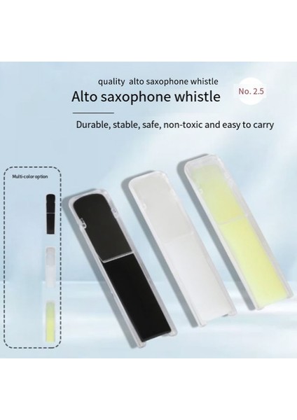 Lade Alto Saksafon Reçinesi No. 2.5 E Düz Saksafon Bireysel Olarak Paketlenmiş Nem Korumalı Beyaz (Yurt Dışından) fiyatları