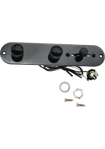 Soket ile Fender Tele Telecaster Için Önizlenmiş Kontrol Plakası 3 Yollu Anahtar (Yurt Dışından) fırsatları