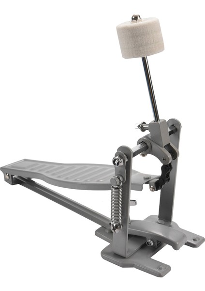 Alüminyum Alaşım Tek Yay Bas Çocuklar Davul Pedalı Ayarlanabilir Inme Yün Çırpıcı Perküsyon Yedek Aksesuarlar Gümüş (Yurt Dışından) fırsatları