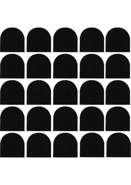 400PCS Tek Kullanımlık Mikrofon Kapağı, Ktv Kayıt Stüdyosu Karaoke Black Için El Mikrofon Ön Cam (Yurt Dışından)