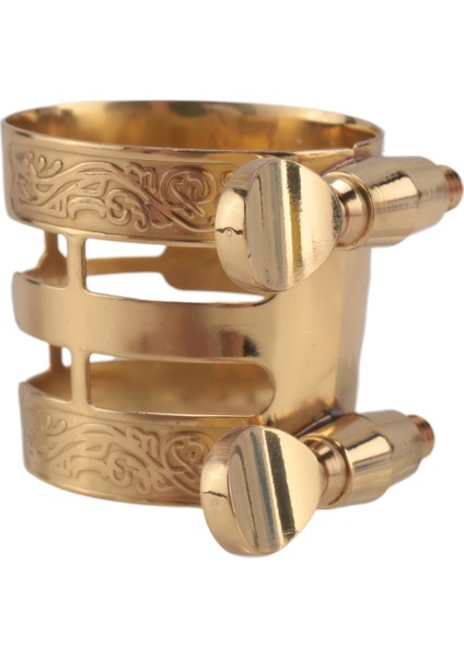 Yeni Oyma Metal Ligatür Alto Saksafon Için Alto Saksözü Klarnet Ağızlık Ligatür Klipsi (Yurt Dışından) fiyatları