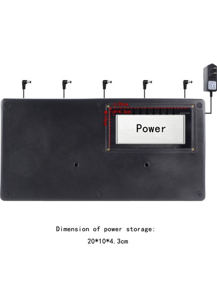 Gitar Efektleri Pedal Tahtası Sağlam Guitar Pedal Kılıfı Yapıştırma Bant Guitar Pedal Aksesuarları (Yurt Dışından) fiyatları