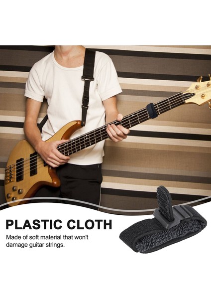 2pcs Gitar String Sessiz Gitar Işın Bant Damper, Ayarlanabilir Keyze Muting Kayışları, Müzik Enstrüman Aksesuarları (Yurt Dışından) fırsatları