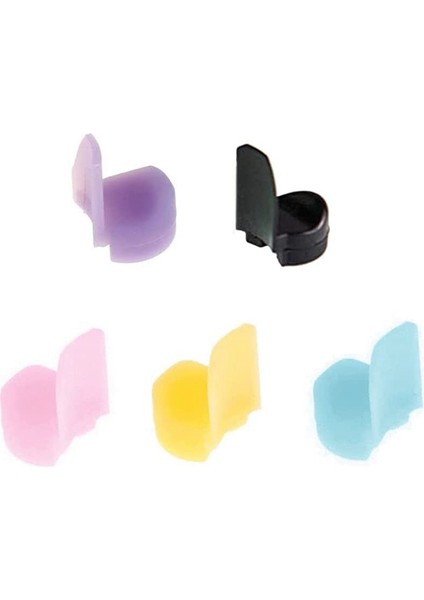 5 Yumuşak Silikon Klarnet Obua Başparmak Paketi Odun Wind Enstrümanı Için Yastık Başparmak Koruyucusu 5 Renk (Yurt Dışından) modelleri