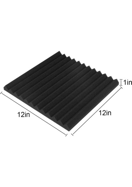 50 Adet Ses Yalıtım Kartı Ses Yalıtım Stüdyosu Köpük, Duvar Ses Yalıtım Kurulu, Home Studio Için, 2.5x 30X 30CM (Yurt Dışından) fiyatları