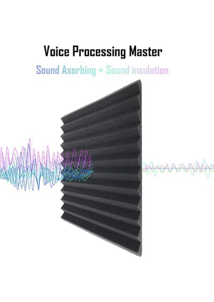 50 Adet Ses Yalıtım Kartı Ses Yalıtım Stüdyosu Köpük, Duvar Ses Yalıtım Kurulu, Home Studio Için, 2.5x 30X 30CM (Yurt Dışından) modelleri