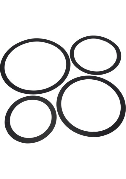 4pcs Perküsyon Sessiz Kapalı Pedler Davul Kiti Sessiz Pratiği Trampet Ped Sönümleyiciler Aksesuarları (Yurt Dışından) modelleri