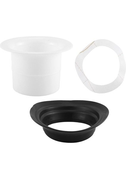 Siyah Port Hole Koruyucusu, Mikro Delek Kafası, Beyaz Bas Drum Arttırıcı Abs Kauçuk Bas Drum Kick Artırıcı (Yurt Dışından) fırsatları