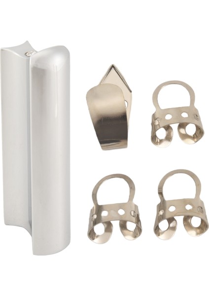 Paslanmaz Çelik Gitar Slayt Tonu Çubuğu Dobro, Kucak Çelik Gitar, Hawai Gitar, Elektro Gitar Aksesuarları, Gümüş (Yurt Dışından) modelleri