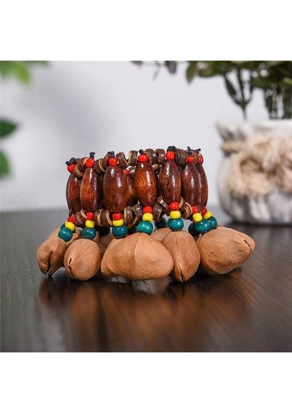 2 Adet Tohum Kabuğu Dans Bilezikleri, Fındık Bandı Bileği Dans, Yoga, Meditasyon, Asmr ve Ses Terapisi Için (Yurt Dışından) fiyatları