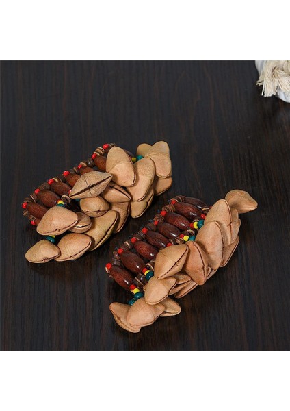 2 Adet Tohum Kabuğu Dans Bilezikleri, Fındık Bandı Bileği Dans, Yoga, Meditasyon, Asmr ve Ses Terapisi Için (Yurt Dışından) fırsatları